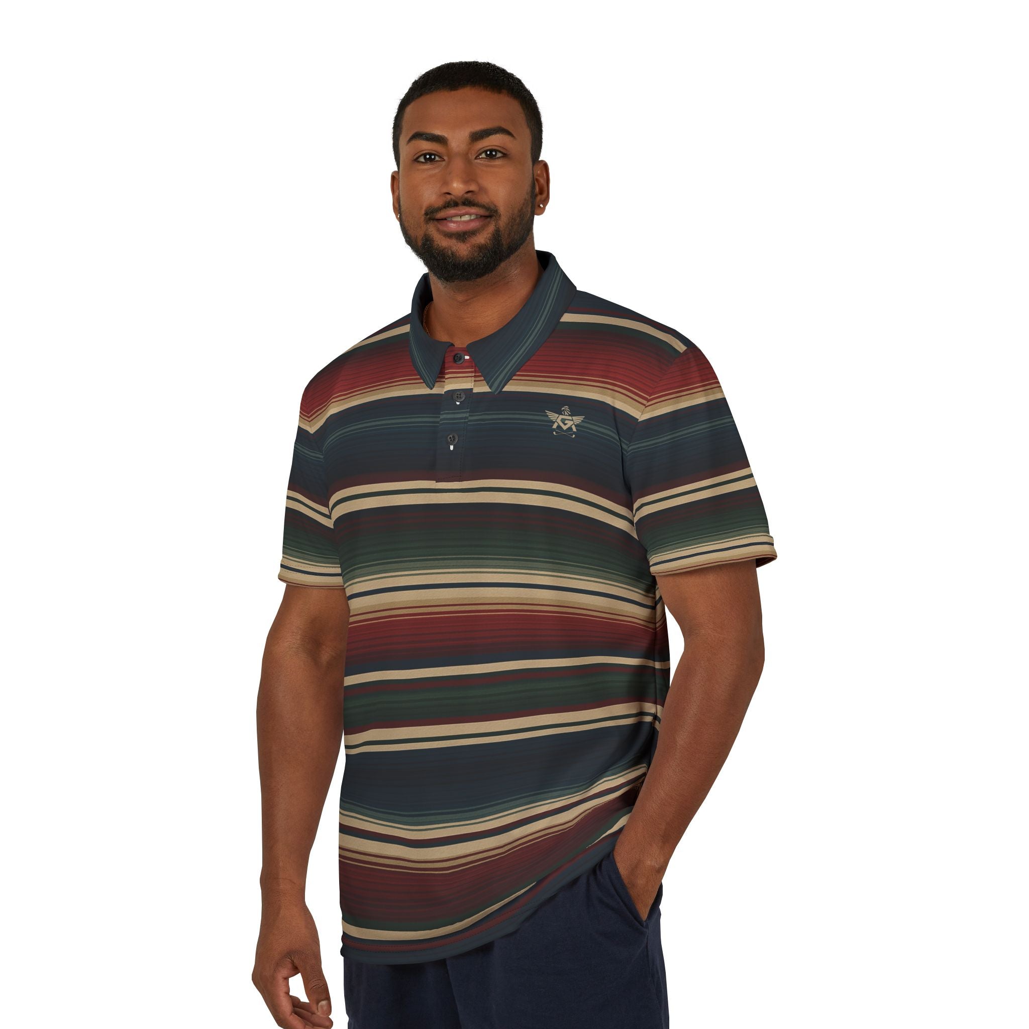 Sierra Nocturna Serape Polo