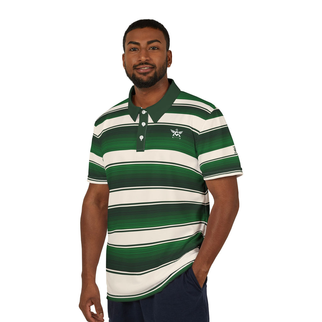 Azteca Greens x Guey on the Green Serape Polo