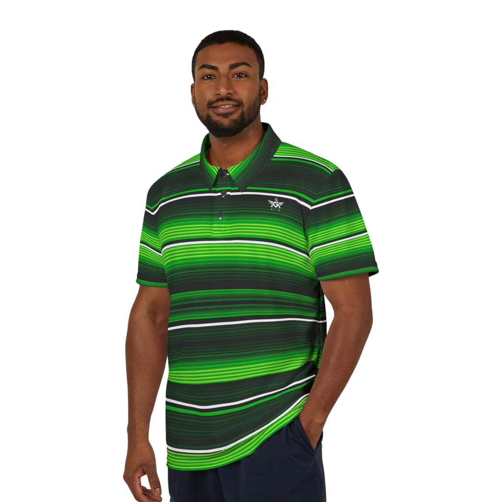 Electric Limón Serape Polo