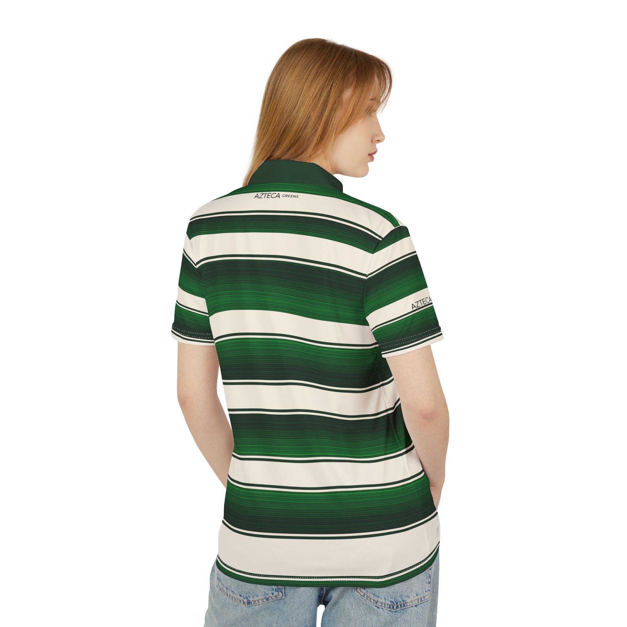Azteca Greens x Guey on the Green Serape Polo