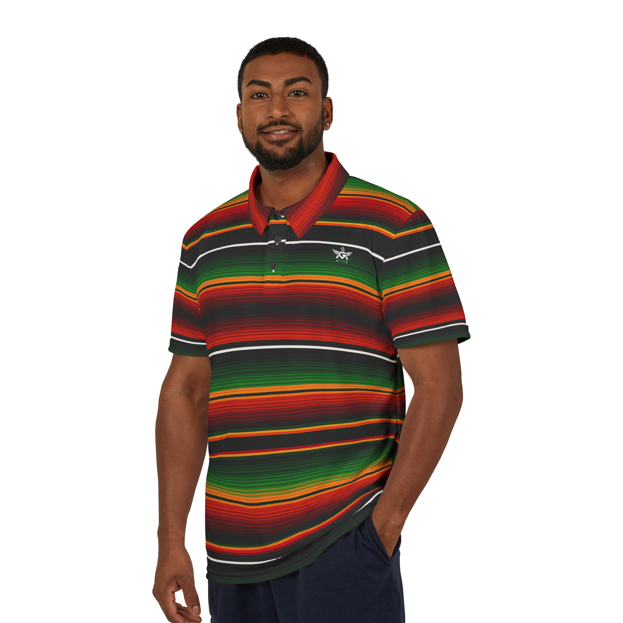 Selva Viva Serape Polo